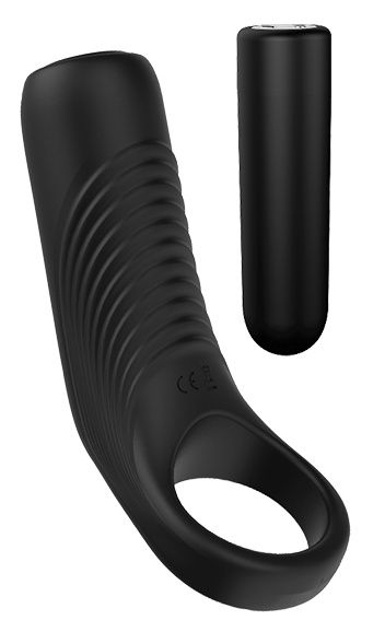 Черное перезаряжаемое эрекционное кольцо COUPLES ENHANCER - Dream Toys - в Новосибирске купить с доставкой