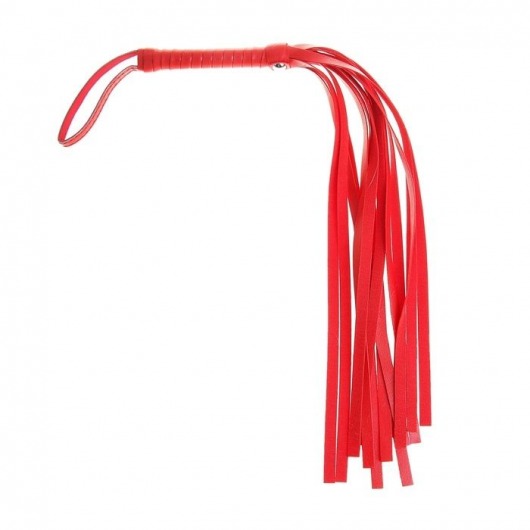 Красная плеть из искусственной кожи - 43 см. - Сима-Ленд - купить с доставкой в Новосибирске