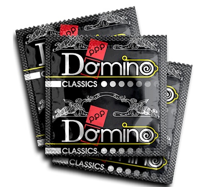 Ароматизированные презервативы Domino  Мята  - 3 шт. - Domino - купить с доставкой в Новосибирске