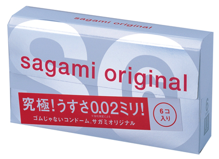 Ультратонкие презервативы Sagami Original - 6 шт. - Sagami - купить с доставкой в Новосибирске
