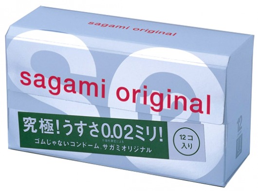 Ультратонкие презервативы Sagami Original - 12 шт. - Sagami - купить с доставкой в Новосибирске