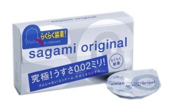 Ультратонкие презервативы Sagami Original QUICK - 6 шт. - Sagami - купить с доставкой в Новосибирске