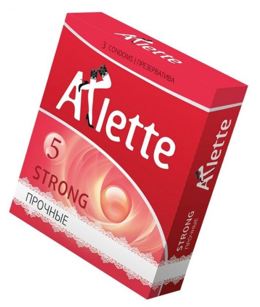Ультрапрочные презервативы Arlette Strong - 3 шт. - Arlette - купить с доставкой в Новосибирске