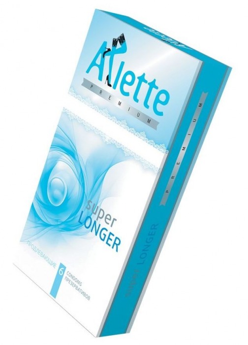 Презервативы Arlette Premium Super Longer с продлевающим эффектом - 6 шт. - Arlette - купить с доставкой в Новосибирске