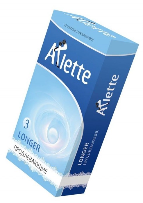 Презервативы Arlette Longer с продлевающим эффектом - 12 шт. - Arlette - купить с доставкой в Новосибирске