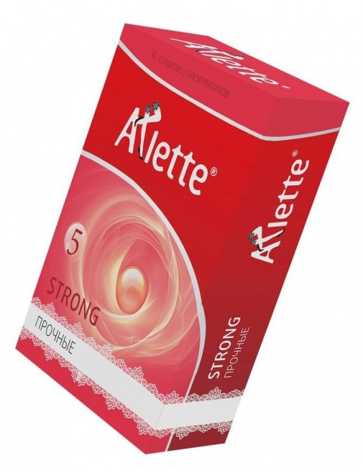 Ультрапрочные презервативы Arlette Strong  - 6 шт. - Arlette - купить с доставкой в Новосибирске