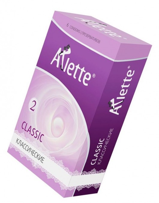 Классические презервативы Arlette Classic - 6 шт. - Arlette - купить с доставкой в Новосибирске