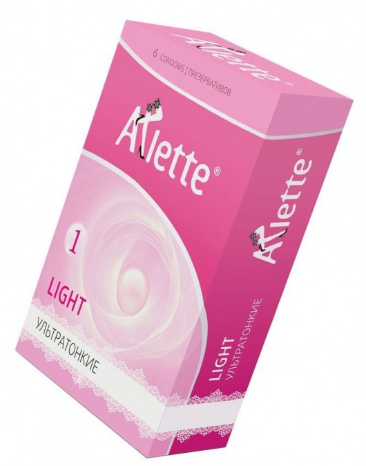 Ультратонкие презервативы Arlette Light - 6 шт. - Arlette - купить с доставкой в Новосибирске