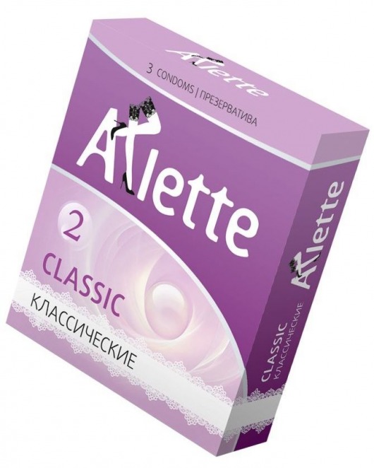 Классические презервативы Arlette Classic - 3 шт. - Arlette - купить с доставкой в Новосибирске