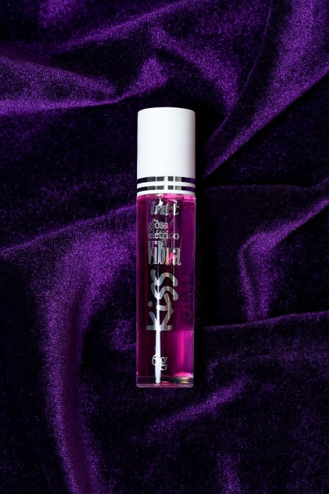 Блеск для губ GLOSS VIBE Tutti-frutti с фруктовым ароматом и эффектом вибрации - 6 гр. -  - Магазин феромонов в Новосибирске