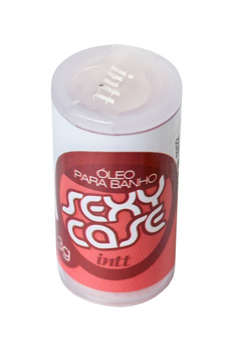 Масло для ванны и массажа SEXY CASE с цветочно-древесным ароматом - 2 капсулы (3 гр.) - INTT - купить с доставкой в Новосибирске