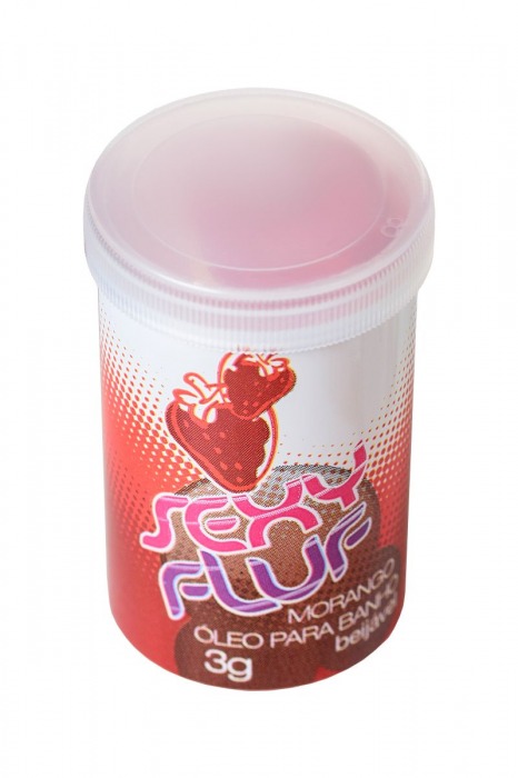 Масло для ванны и массажа INTT SEXY FLUF с ароматом клубники - 2 капсулы (3 гр.) - INTT - купить с доставкой в Новосибирске