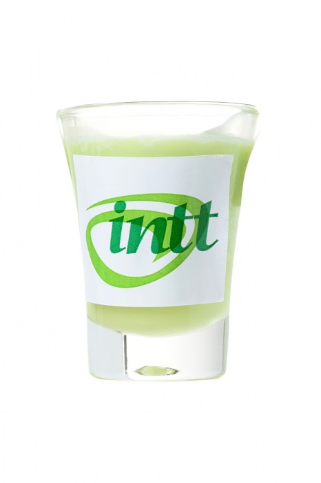 Массажная свеча для поцелуев Caiprinha с ароматом лайма - 30 гр. - INTT - купить с доставкой в Новосибирске