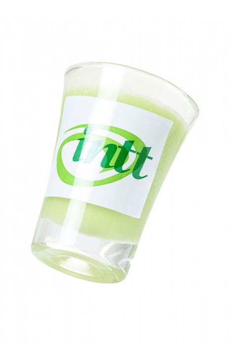 Массажная свеча для поцелуев Caiprinha с ароматом лайма - 30 гр. - INTT - купить с доставкой в Новосибирске