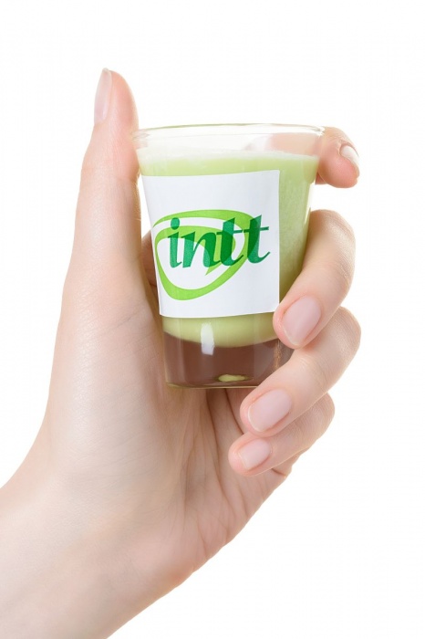 Массажная свеча для поцелуев Caiprinha с ароматом лайма - 30 гр. - INTT - купить с доставкой в Новосибирске