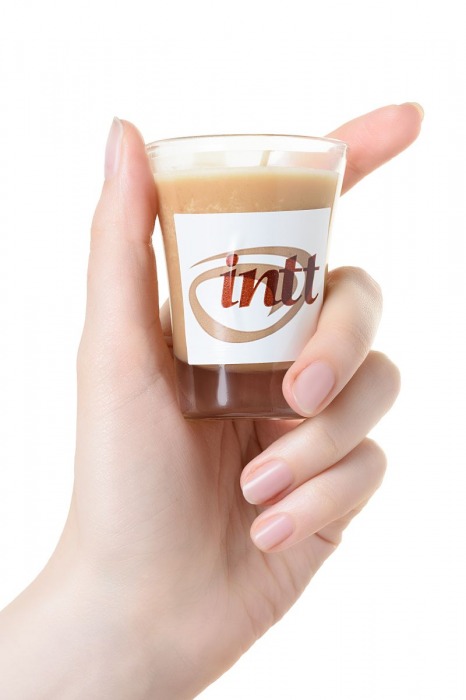 Массажная свеча для поцелуев Nutella с ароматом Нутеллы - 30 гр. - INTT - купить с доставкой в Новосибирске