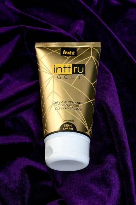 Массажный гель Gold с цветочным ароматом - 150 мл. - INTT - купить с доставкой в Новосибирске