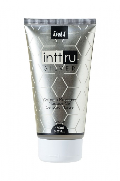 Массажный гель Silver с фруктовым ароматом - 150 мл. - INTT - купить с доставкой в Новосибирске