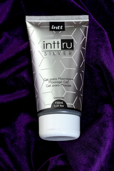 Массажный гель Silver с фруктовым ароматом - 150 мл. - INTT - купить с доставкой в Новосибирске