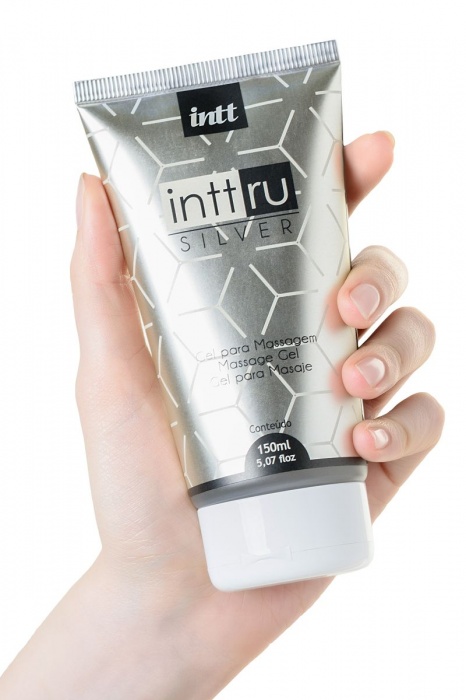 Массажный гель Silver с фруктовым ароматом - 150 мл. - INTT - купить с доставкой в Новосибирске