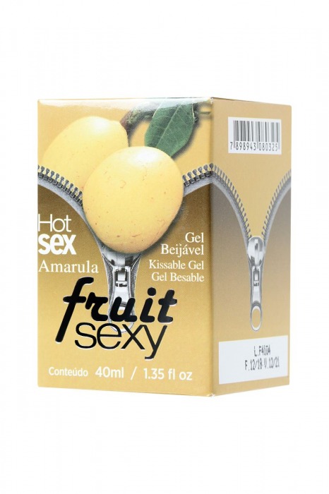 Массажное масло FRUIT SEXY Amarula с ароматом ликера и разогревающим эффектом - 40 мл. - INTT - купить с доставкой в Новосибирске