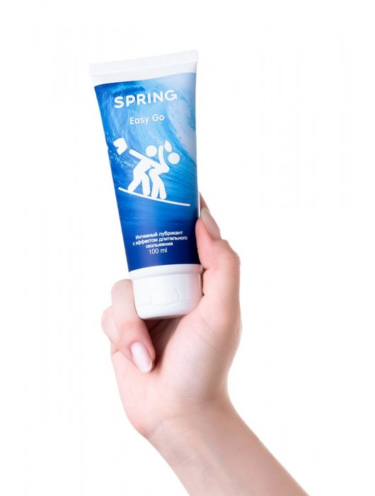 Интимный лубрикант с длительным скольжением Spring Easy Go - 100 мл. - SPRING - купить с доставкой в Новосибирске