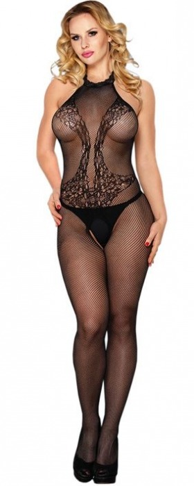 Обольстительный комбинезон с кружевным орнаментом - Sunspice купить с доставкой