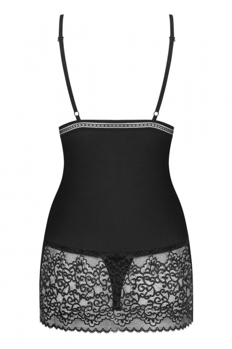 Коротенькая сорочка Ailay с кружевом - Obsessive купить с доставкой