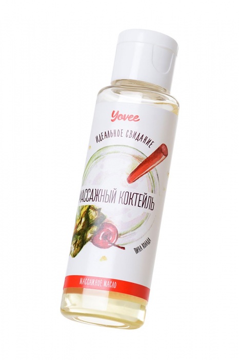 Масло для массажа «Массажный коктейль» с ароматом пина колады - 50 мл. - ToyFa - купить с доставкой в Новосибирске