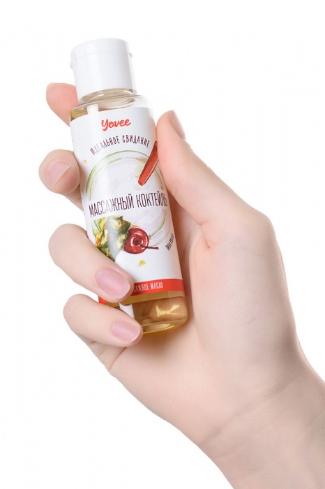 Масло для массажа «Массажный коктейль» с ароматом пина колады - 50 мл. - ToyFa - купить с доставкой в Новосибирске