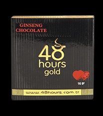 Возбуждающий шоколад 48 hours gold - 16 гр. - 48 Hours - купить с доставкой в Новосибирске
