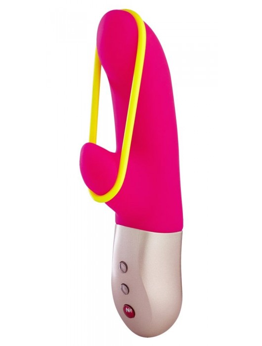 Ярко-розовый мини-вибратор Amorino - Fun Factory