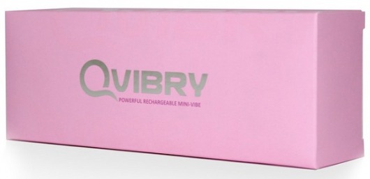 Розовый клиторальный вибромассажёр Qvibry - Qvibry