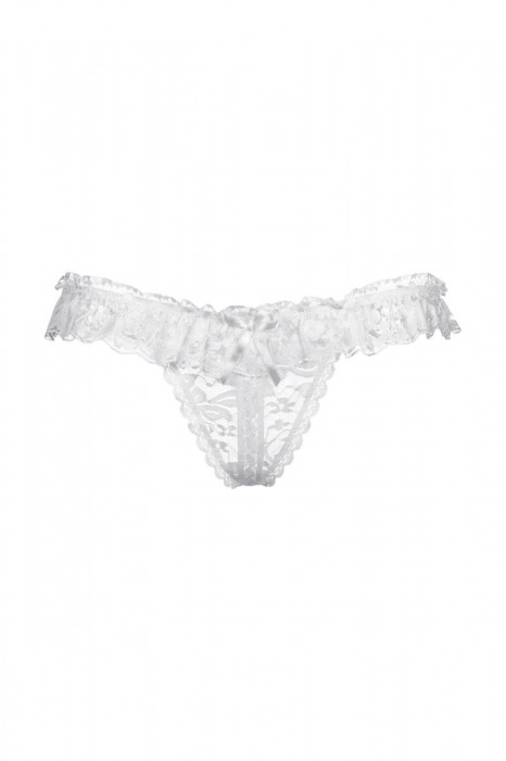 Трусики женские с кружевной юбочкой и доступом - SoftLine купить с доставкой
