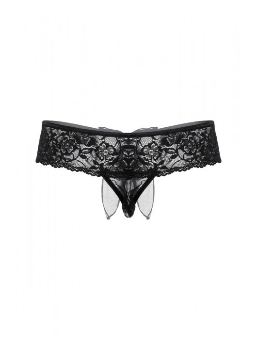 Трусики с бантиком сзади и прорезью - SoftLine купить с доставкой