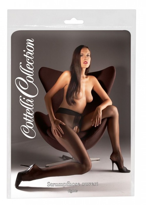 Изящные гладкие колготки с интимным доступом - Orion купить с доставкой