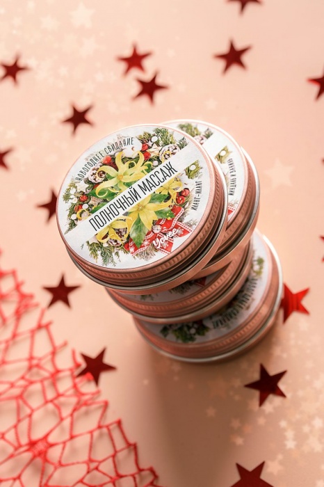 Массажная свеча «Полночный массаж» с ароматом иланг-иланга - 30 мл. - ToyFa - купить с доставкой в Новосибирске