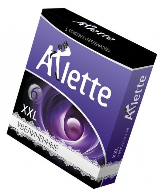 Презервативы Arlette XXL увеличенного размера - 3 шт. - Arlette - купить с доставкой в Новосибирске