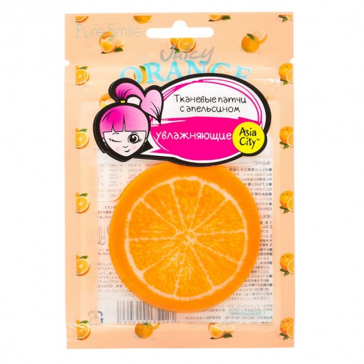 Увлажняющие патчи с апельсином SUNSMILE Juicy - 10 шт. -  - Магазин феромонов в Новосибирске