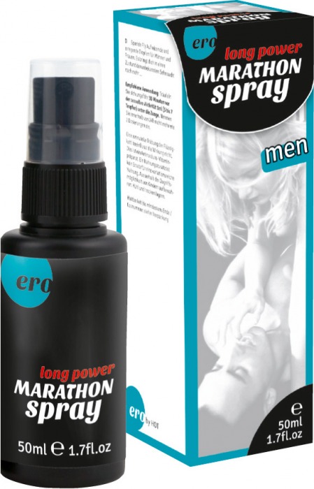 Пролонгирующий спрей для мужчин Long Power Marathon Spray - 50 мл. - Ero - купить с доставкой в Новосибирске