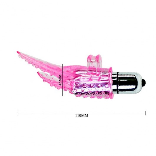 Вибростимулятор клитора с двумя отростками - Baile