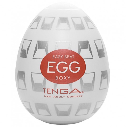 Мастурбатор-яйцо EGG Boxy - Tenga - в Новосибирске купить с доставкой