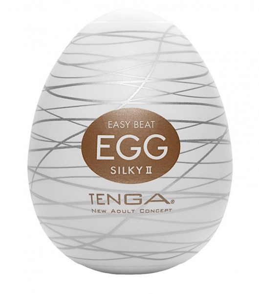 Мастурбатор-яйцо EGG Silky II - Tenga - в Новосибирске купить с доставкой