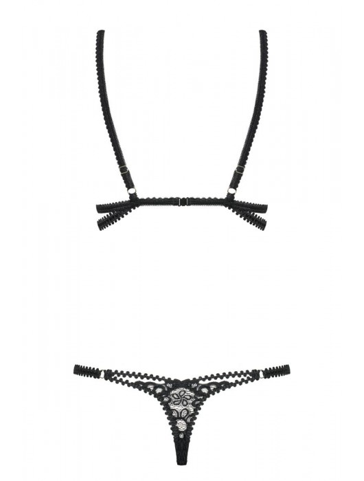 Оригинальное боди Mixty с кружевом - Obsessive купить с доставкой