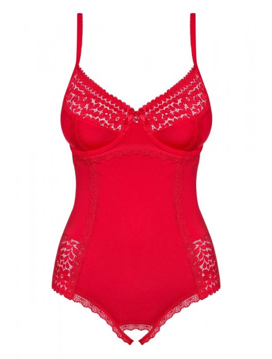 Пикантное кружевное боди Jolierose - Obsessive купить с доставкой