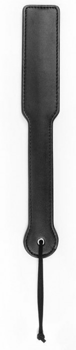 Черная гладкая шлепалка NOTABU с широкой ручкой - 32 см. - Bior toys - купить с доставкой в Новосибирске