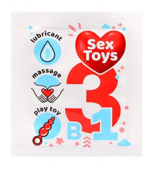 Гель-лубрикант на водной основе Sex Toys - 4 гр. - Биоритм - купить с доставкой в Новосибирске