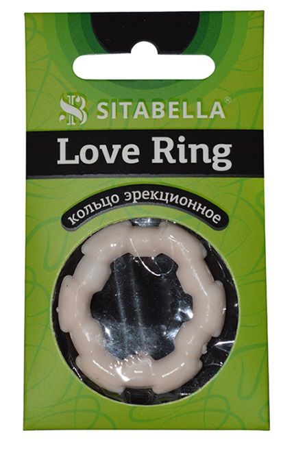 Фигурное эрекционное кольцо из киберкожи - Sitabella - в Новосибирске купить с доставкой