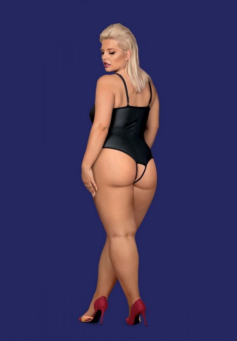 Изысканное боди Redella со шнуровкой - Obsessive купить с доставкой