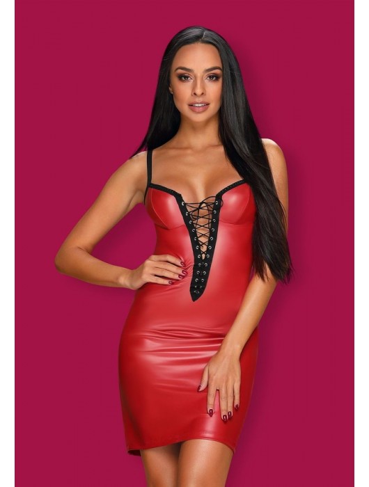 Элегантное платье на шнуровке Redella - Obsessive купить с доставкой